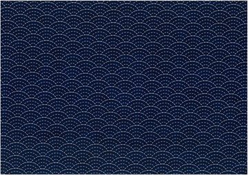 Sashiko Wave Blue